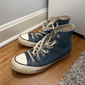 Blue Converse (W8, M6)